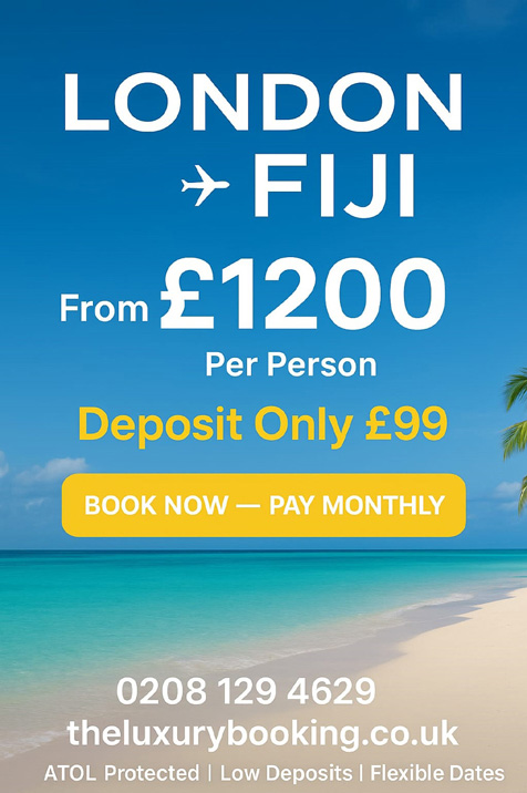 the Luxury Booking pay later fligh