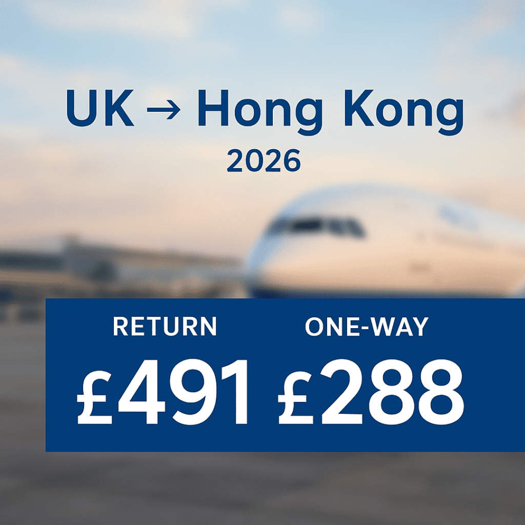 Flights to Hong kong
